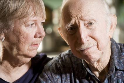 Concerned Daughter with Father